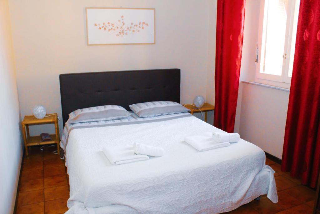 Postel nebo postele na pokoji v ubytování Camera con Vista B&B