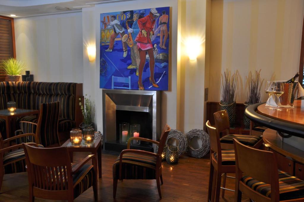 Posezení v ubytování Hotel Eggers Hamburg