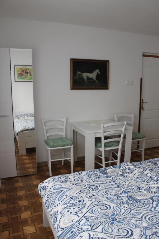 Postel nebo postele na pokoji v ubytování Rooms Jurca