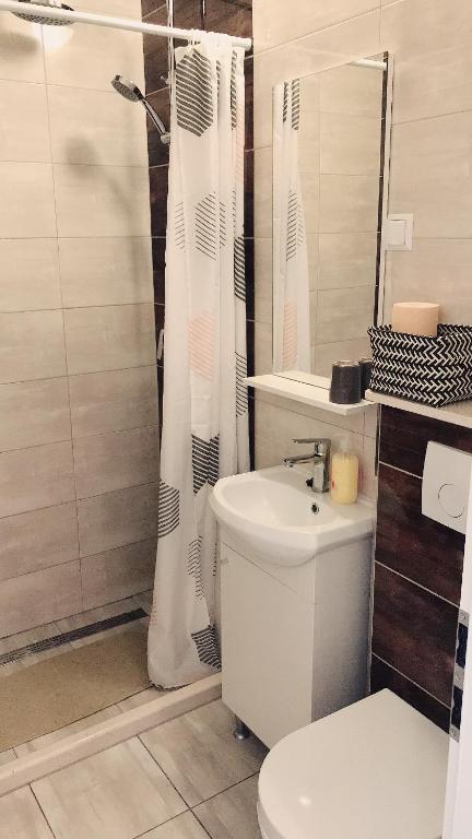 Kúpeľňa v ubytovaní Studio Apartment Legcevic