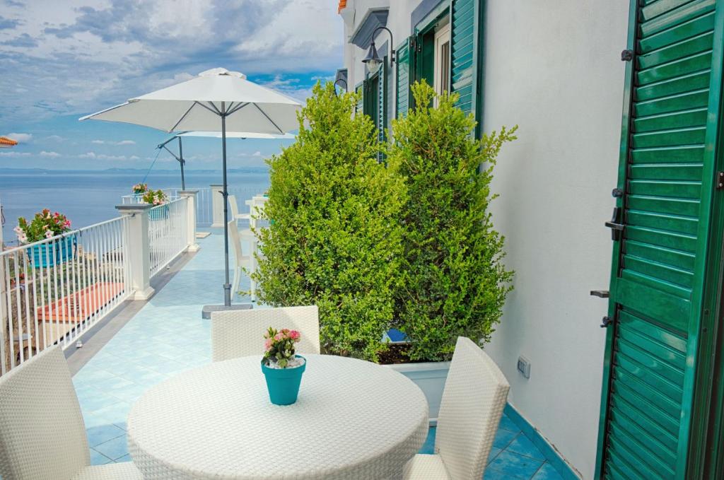 Nespecifikovaný výhled na moře nebo výhled na moře při pohledu z bed and breakfast