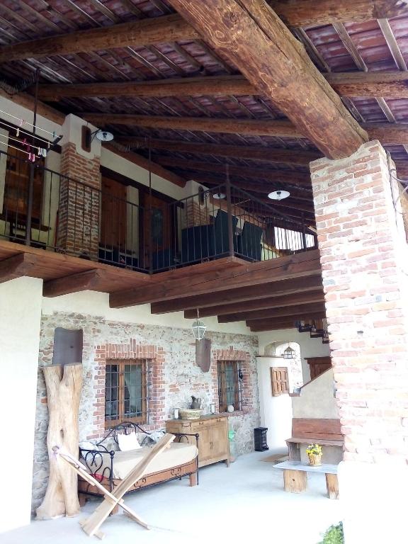 Balkon lub taras w obiekcie B&B Cascina dell'eco