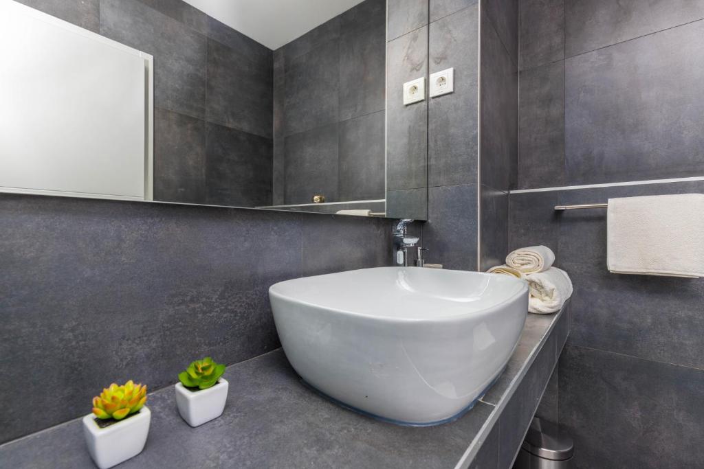Kúpeľňa v ubytovaní Apartments Ines