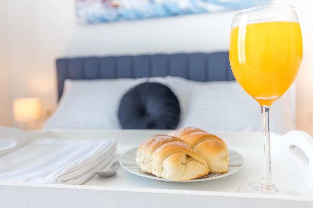 Možnosti raňajok pre hostí v ubytovaní Apartments Ines