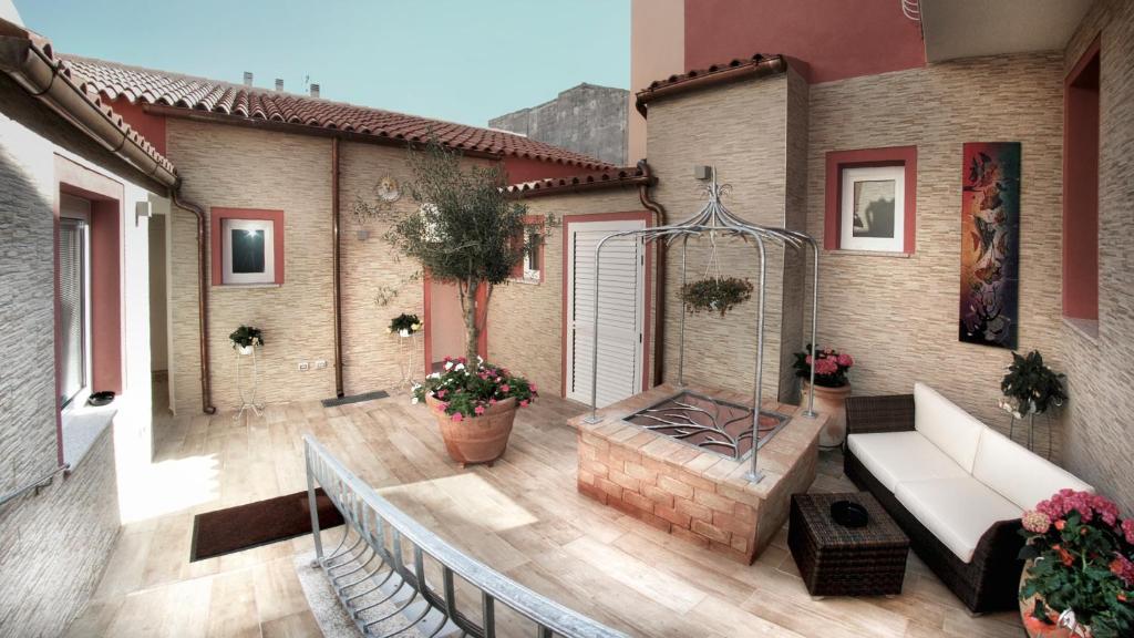 Posezení v ubytování Smart Suite & Apartments