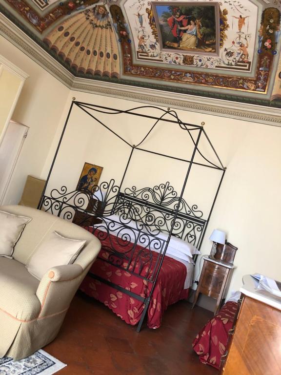 Postel nebo postele na pokoji v ubytování B&B Il Gianduia