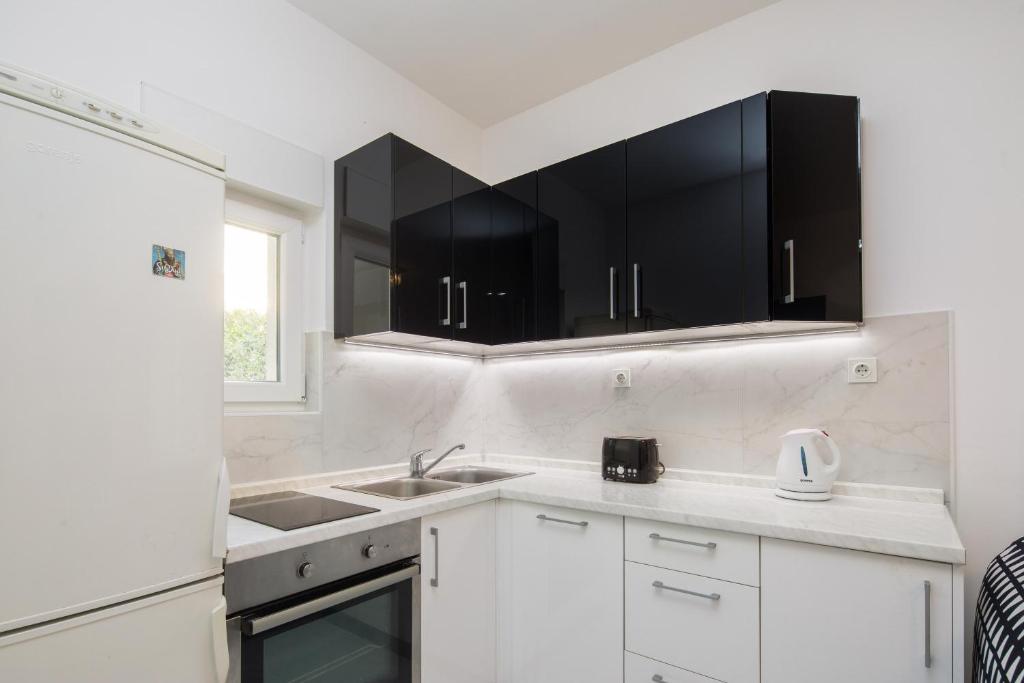 Kuchyňa alebo kuchynka v ubytovaní Apartment LARO - Modern&Spacious