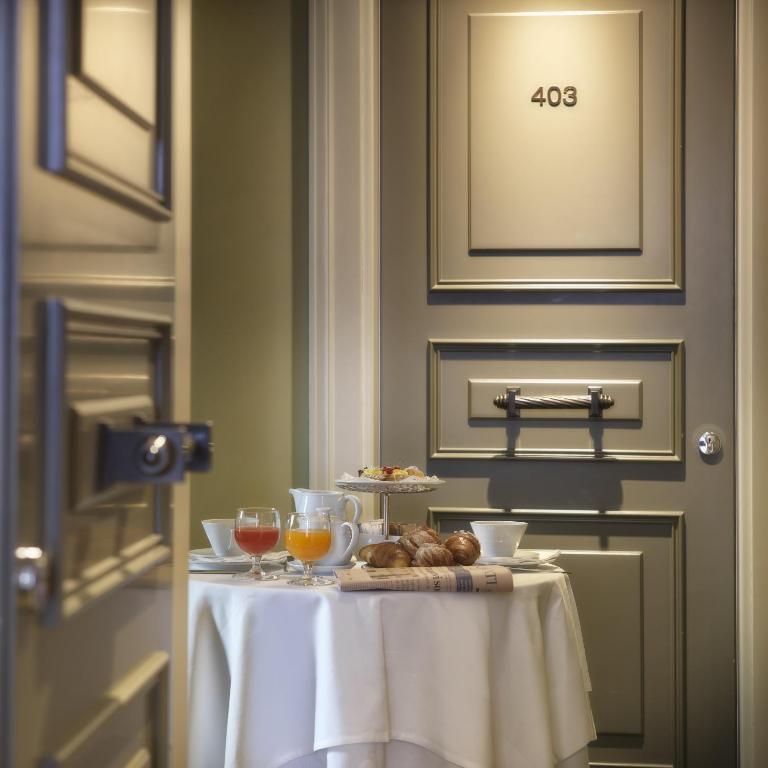 Nápoje v ubytování Hotel Ambasciatori