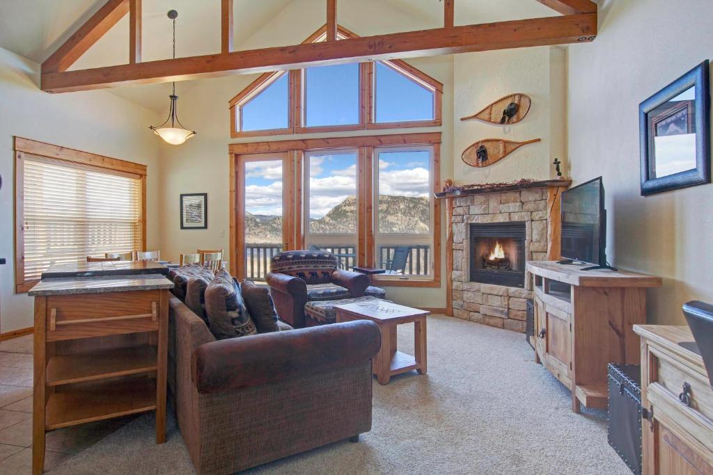 Posezení v ubytování Nisa Mountain 36 Condo