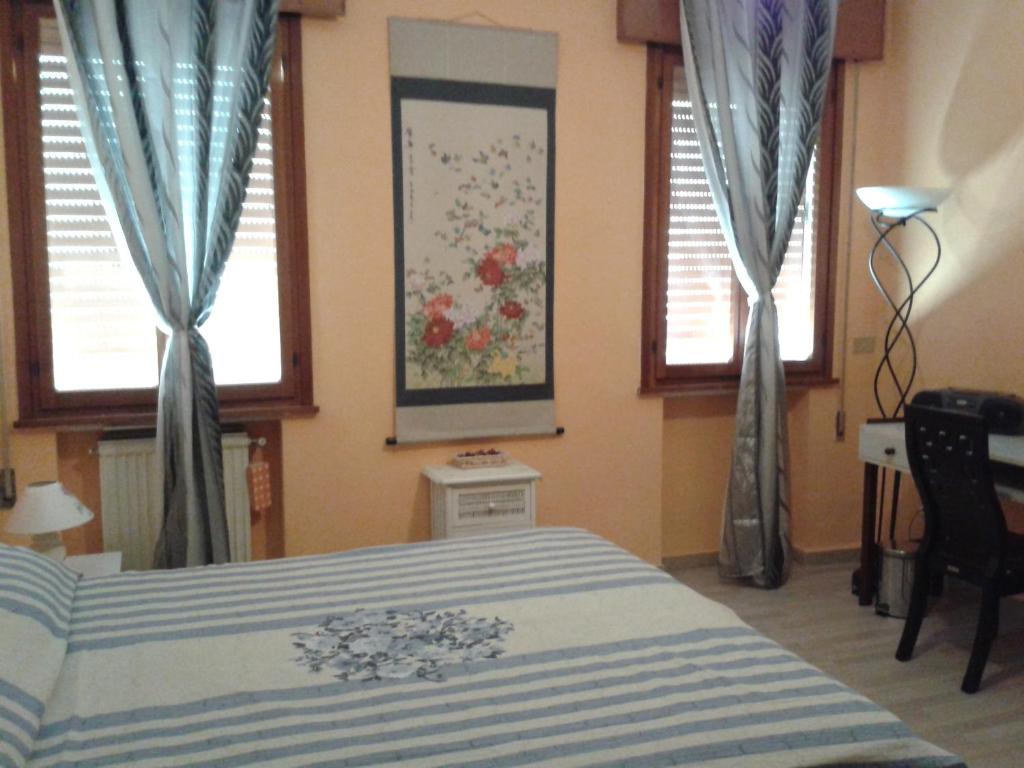Postel nebo postele na pokoji v ubytování B&B William