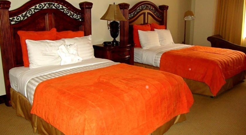 Postel nebo postele na pokoji v ubytování Hotel Gran Mediterraneo