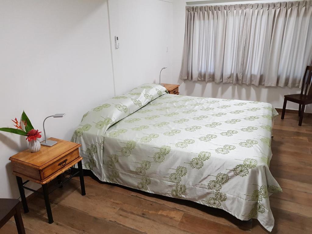 Postel nebo postele na pokoji v ubytování Gamboa Apartment Toucan y Studio Ñeque