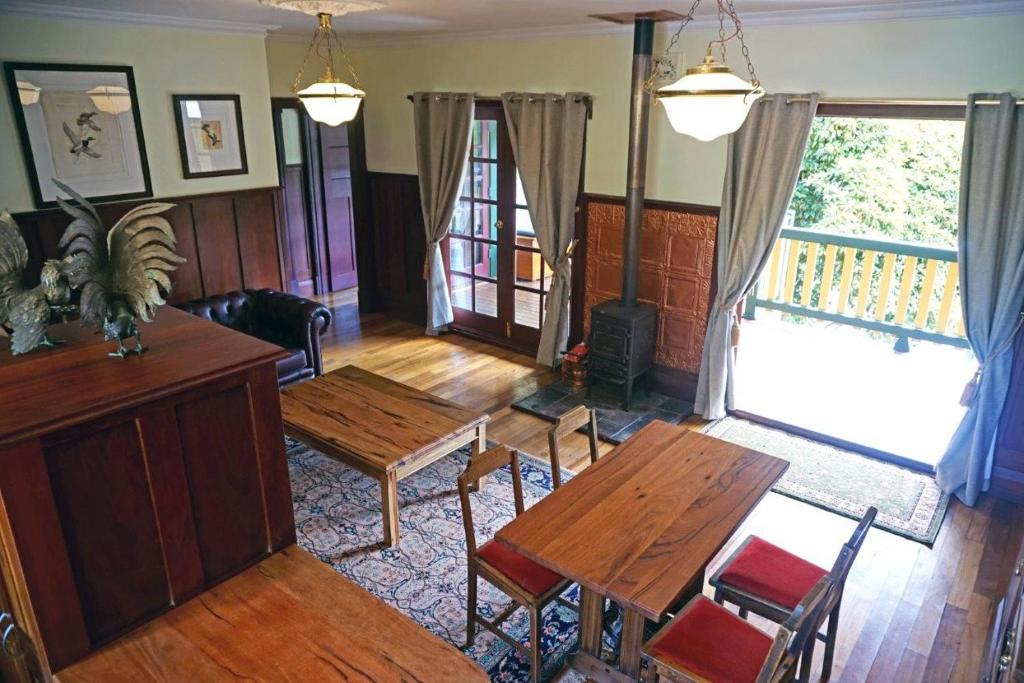 Posezení v ubytování Bridgefield Guest House