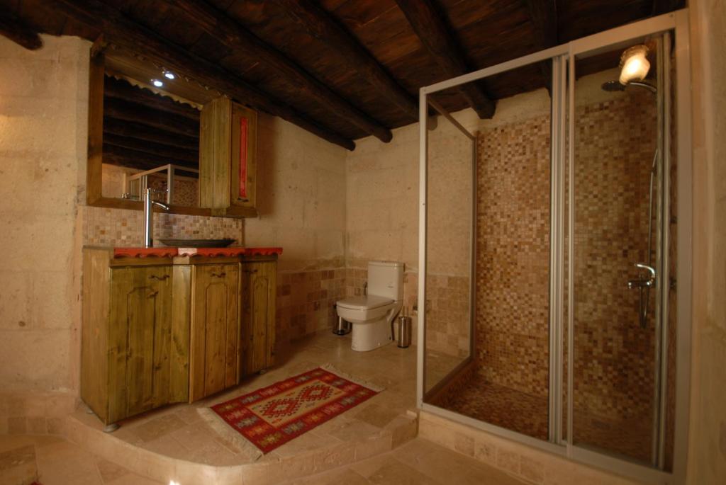 Koupelna v ubytování Arif Cave Hotel