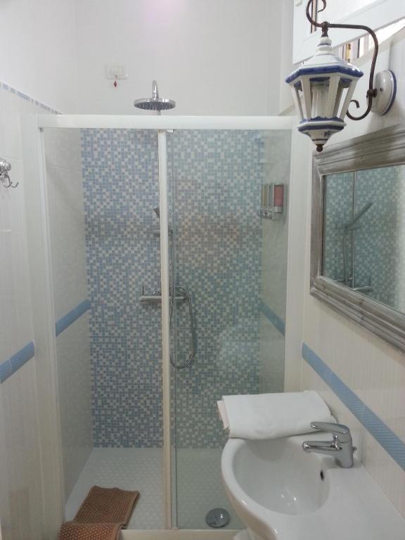 Koupelna v ubytování Fortino B&B Capri