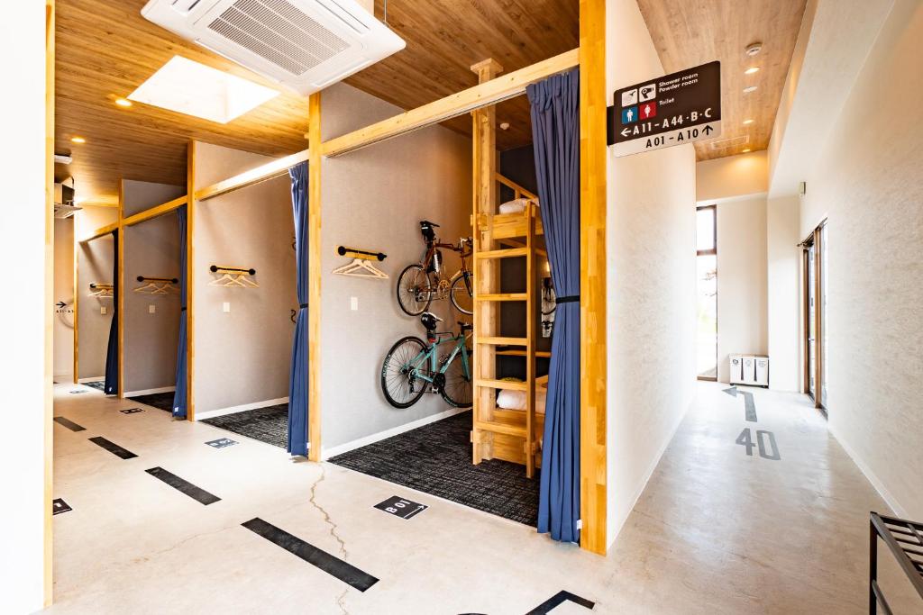 I-Link Hostel & Cafe Shimanami健身房和／或健身器材