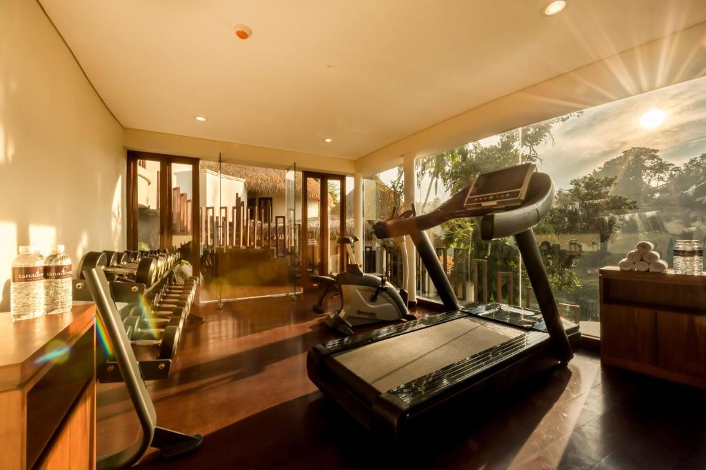 Fitness centrum a/nebo fitness zařízení v ubytování tanadewa Resort Ubud Bali by Cross Collection