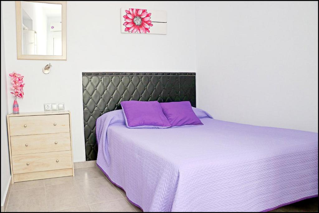 Postel nebo postele na pokoji v ubytování Apartamento acogedor con WiFi