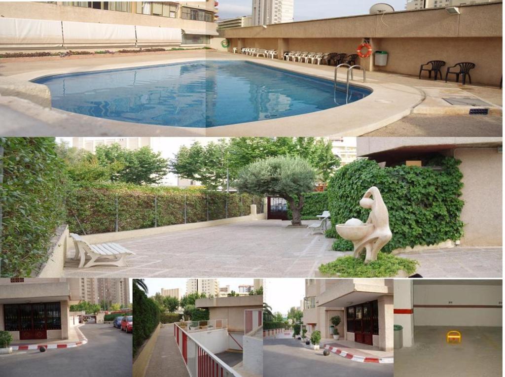 Apartamento Cuencaの敷地内または近くにあるプール