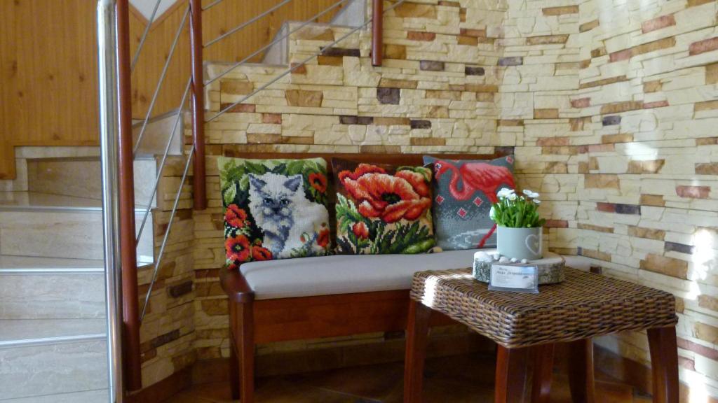 Posezení v ubytování Willa Moja Przystań