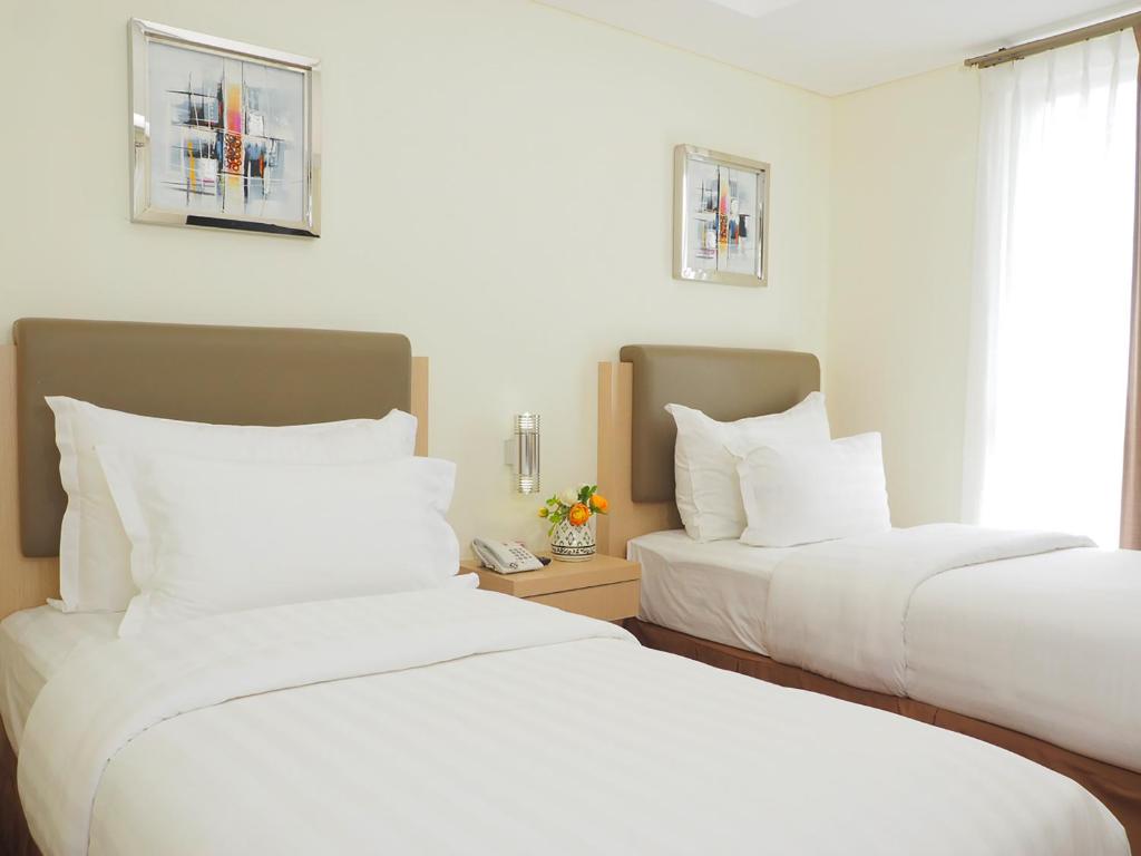 d'primahotel Airport Jakarta 2 - Superior Twin Room With View