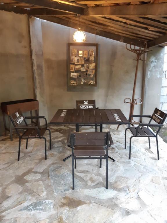 Posezení v ubytování Guest House Chiko