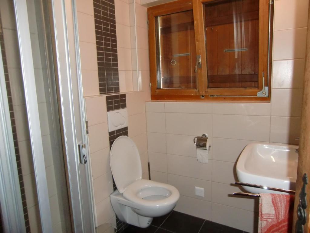 Łazienka w obiekcie Chalet Valaisia