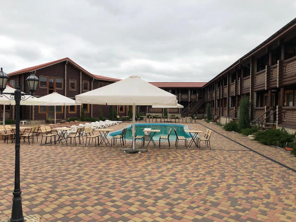 Budova, kde se hotel nachází