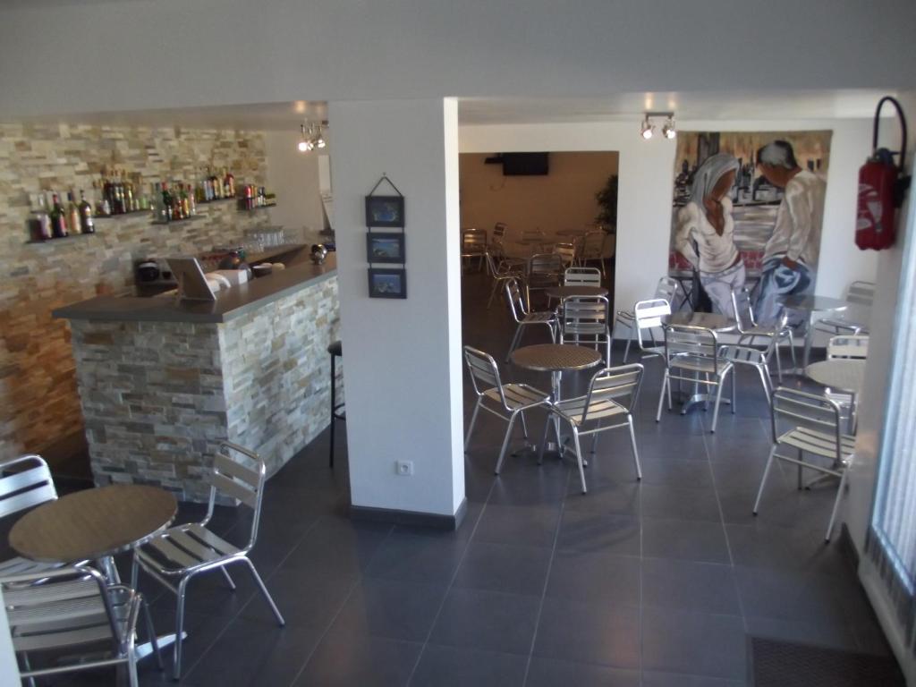 Restaurace v ubytování Hôtel "U Nebbiu"