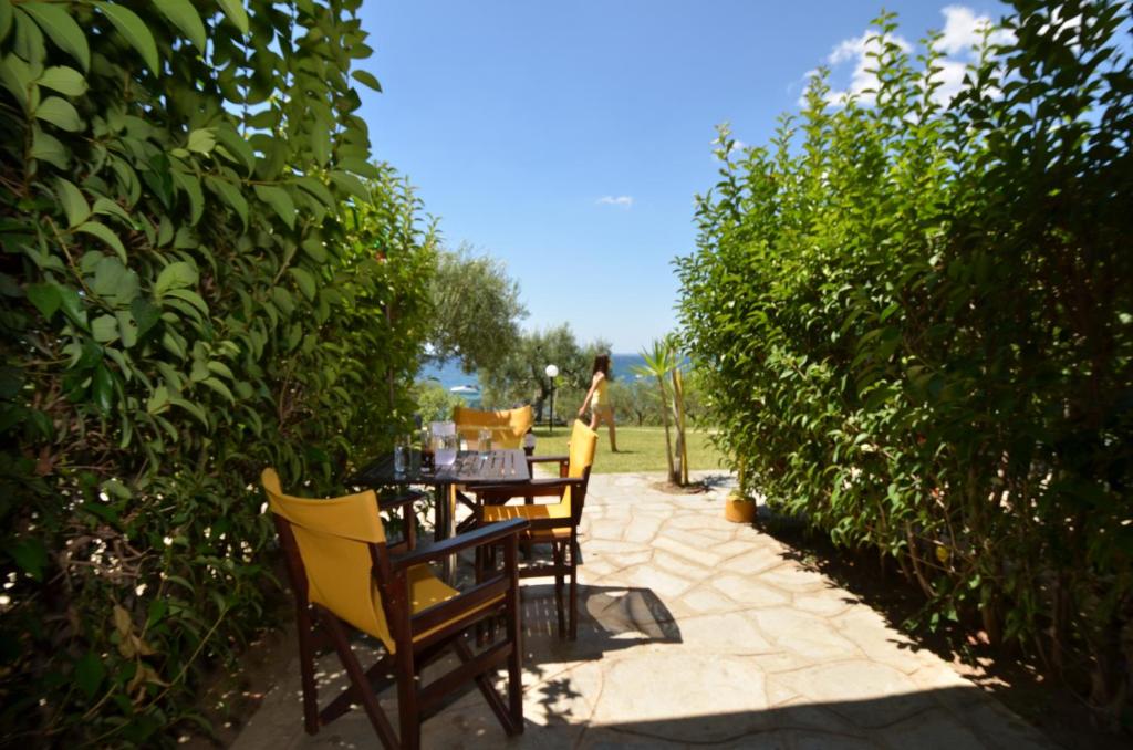 Zahrada ubytování Villa Kalliopi