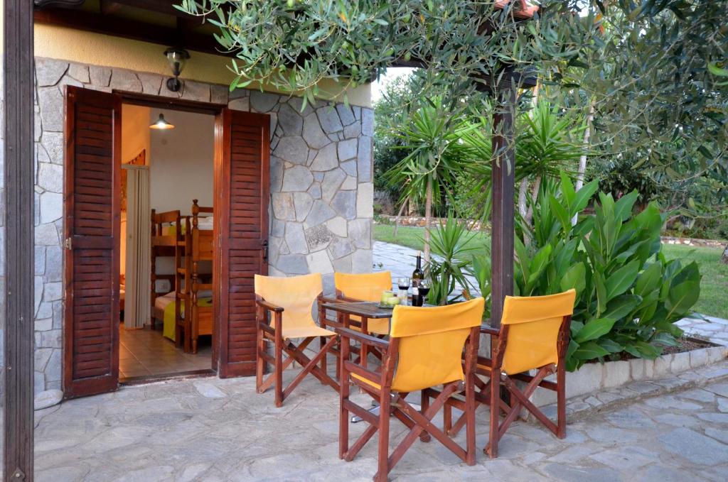 Zahrada ubytování Villa Kalliopi