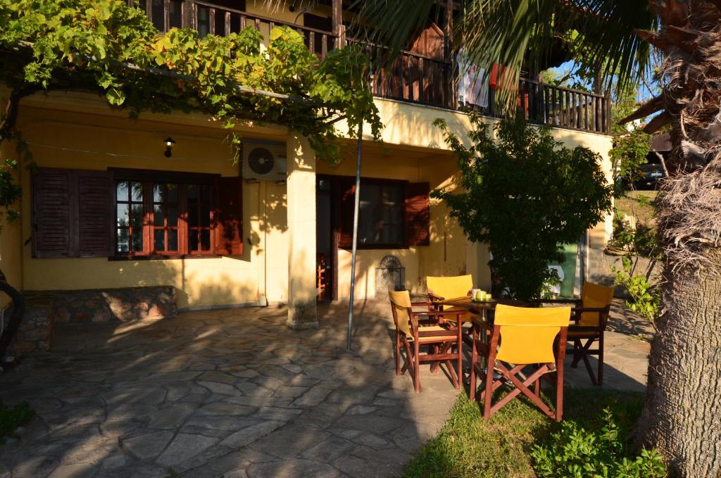 Zahrada ubytování Villa Kalliopi