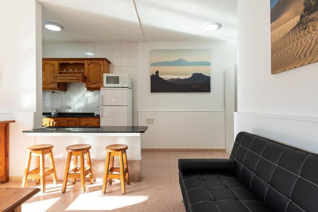 Kuchyň nebo kuchyňský kout v ubytování Huertas del Nublo Vivienda Vacacional
