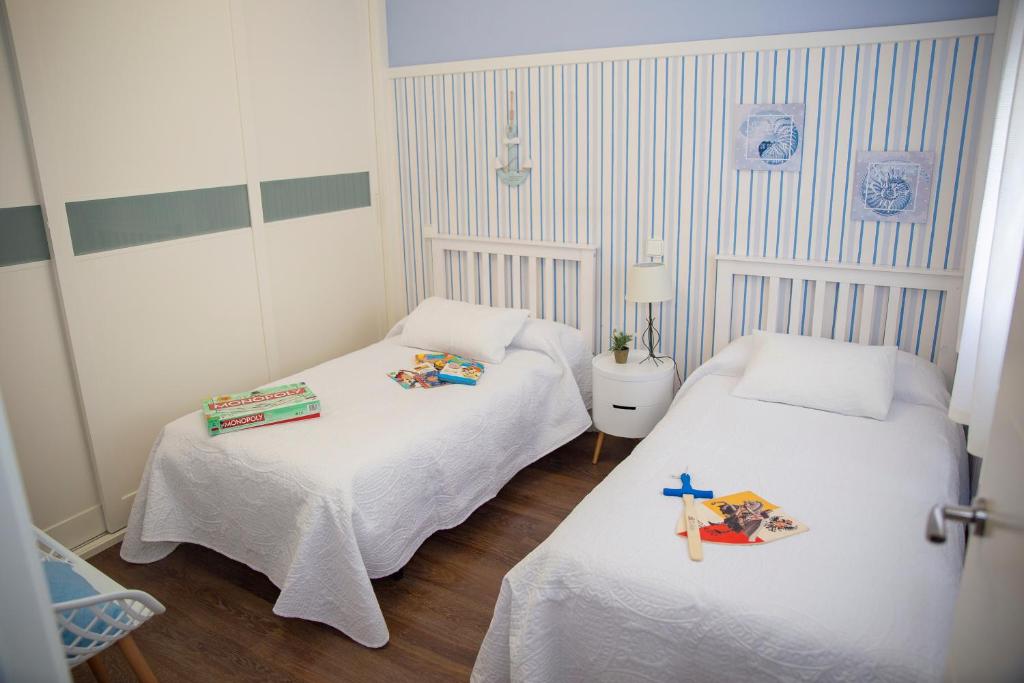 Posteľ alebo postele v izbe v ubytovaní Casa La Fuentecilla