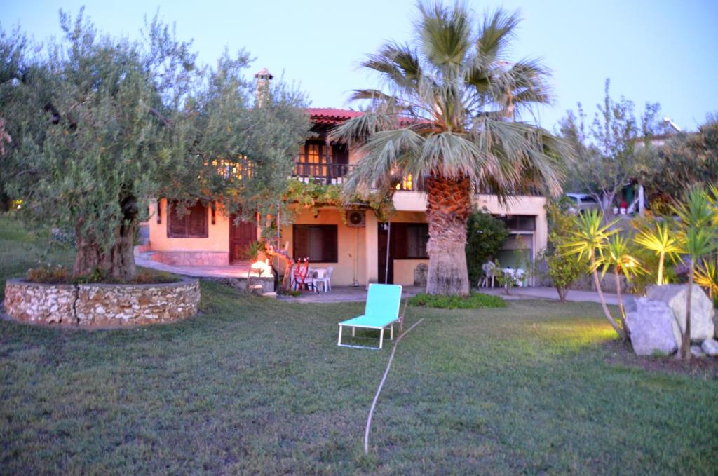 Zahrada ubytování Villa Kalliopi