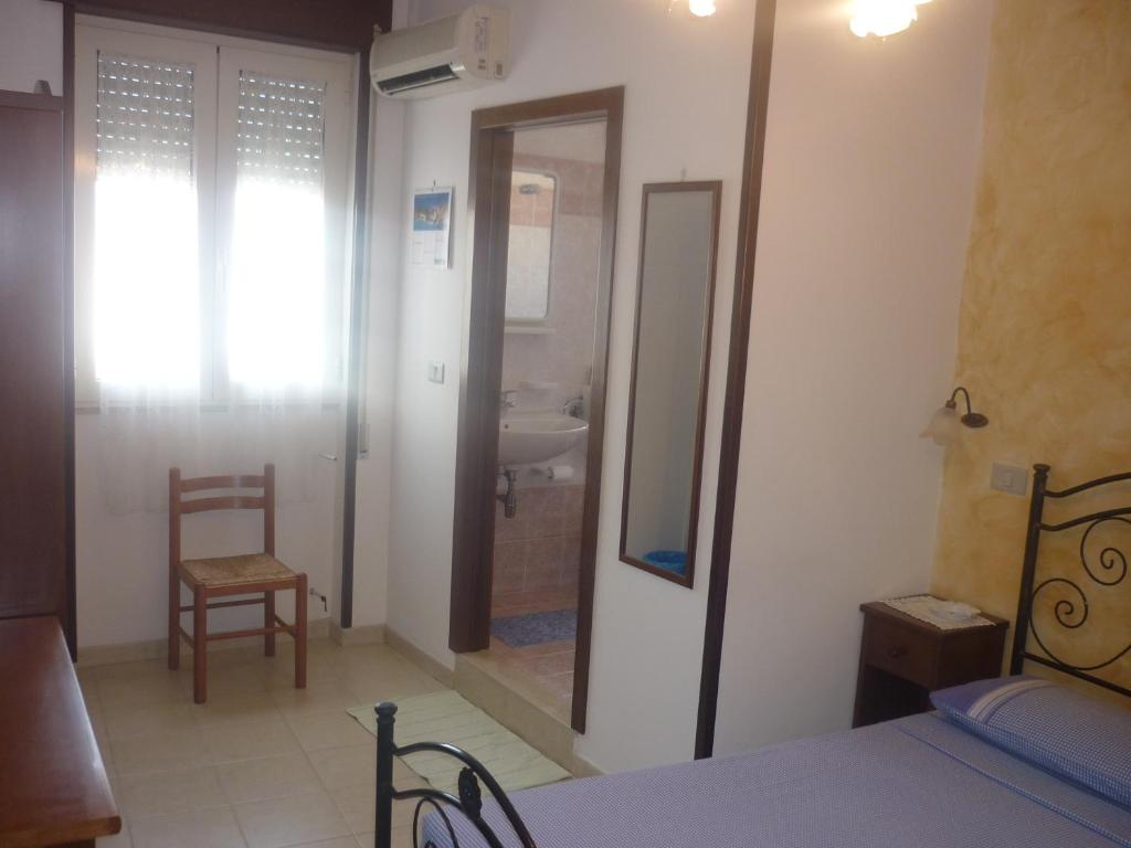 Postel nebo postele na pokoji v ubytování Albergo Vittoria