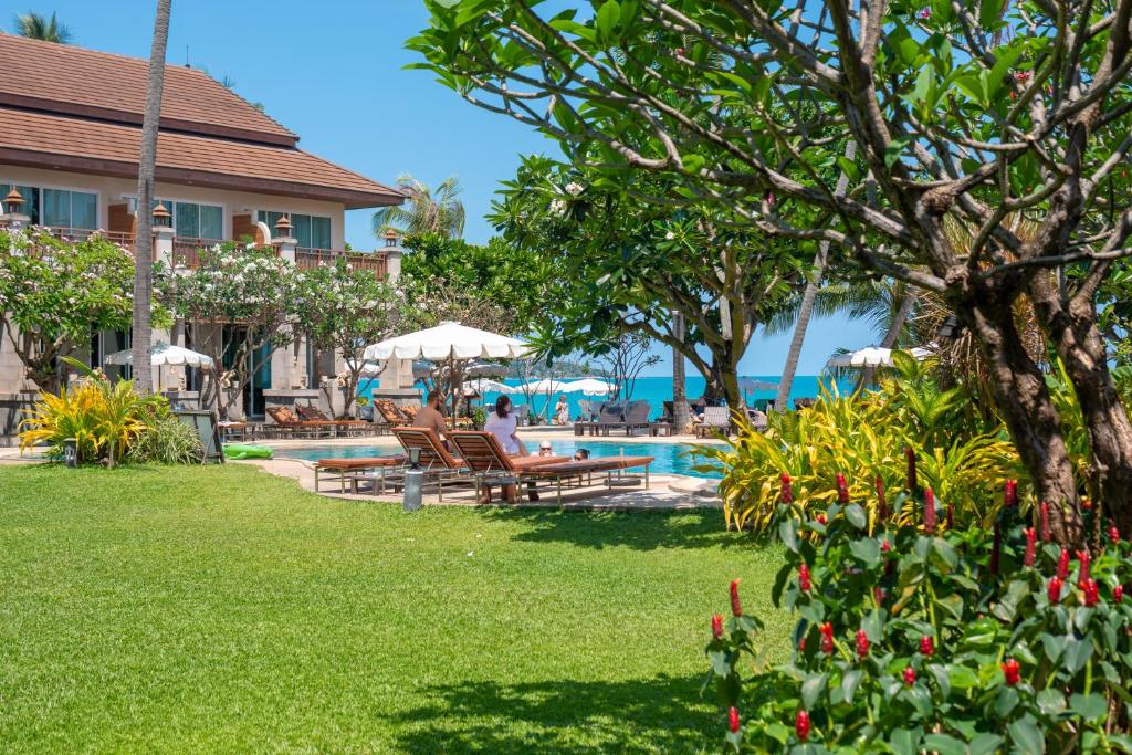 Bazén v ubytování Aloha Resort nebo v jeho okolí