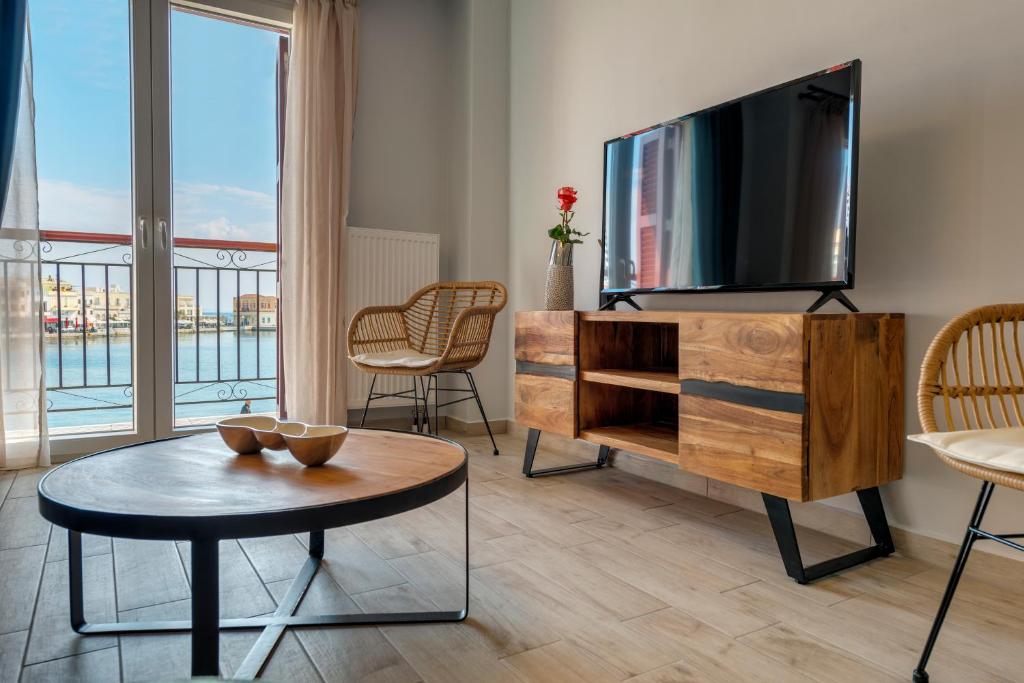 TV o dispositivi per l'intrattenimento presso Anaria Blue Suite