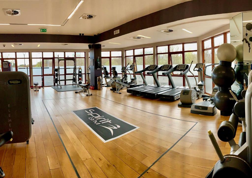 Fitness centrum a/nebo fitness zařízení v ubytování The Rose Hotel