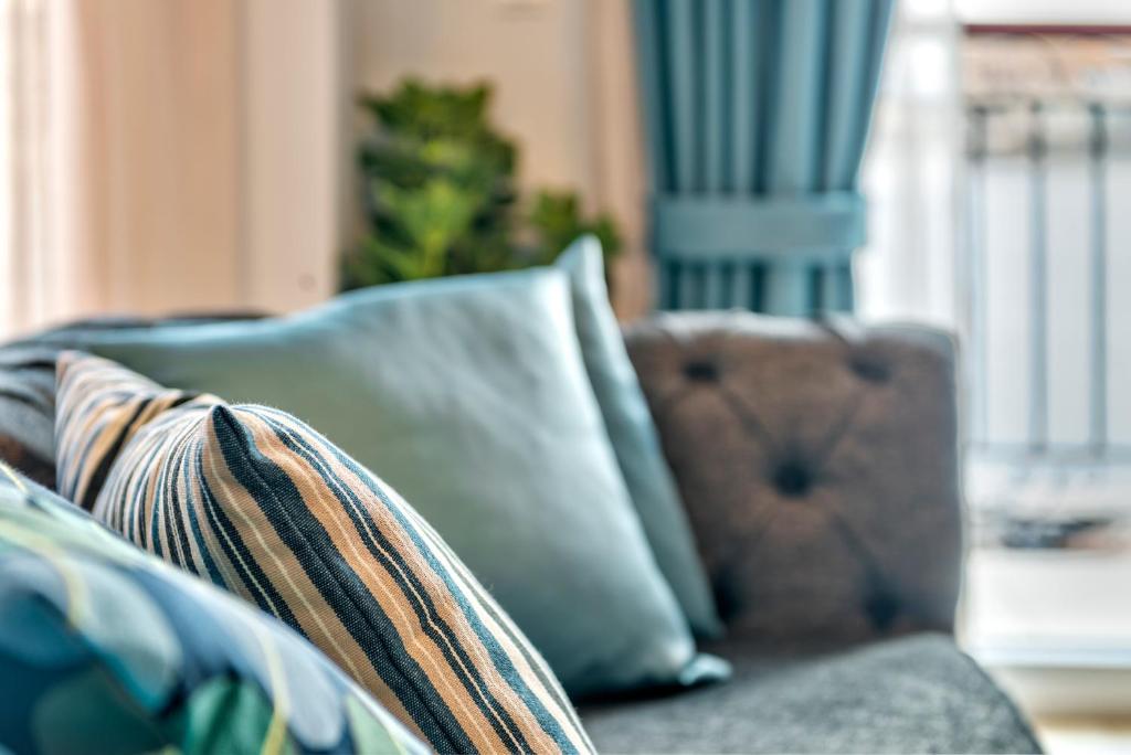 Area soggiorno di Anaria Blue Suite