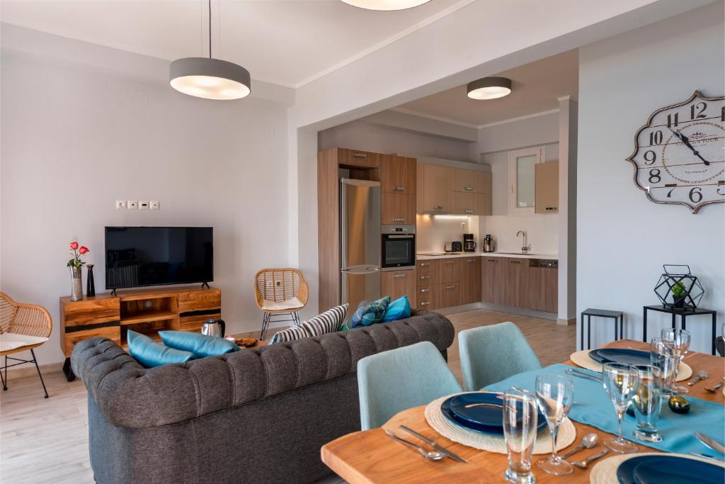 Cucina o angolo cottura di Anaria Blue Suite