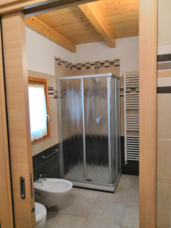Koupelna v ubytování Agriturismo Val Codera