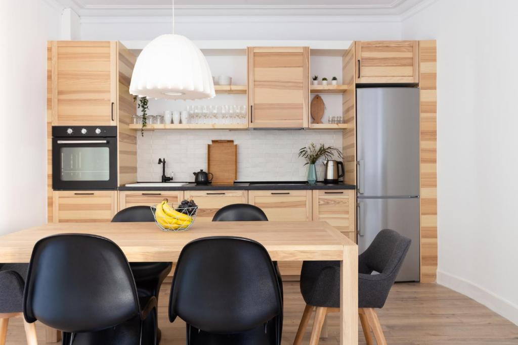 Kuchyň nebo kuchyňský kout v ubytování Casa Cosi - Eixample 5
