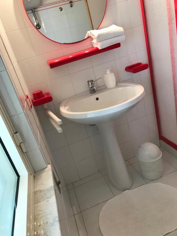 Kúpeľňa v ubytovaní Appartamenti Le Mimose