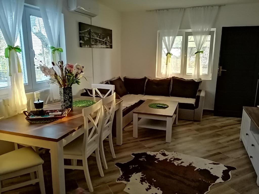 Posezení v ubytování Apartman Nikocevic
