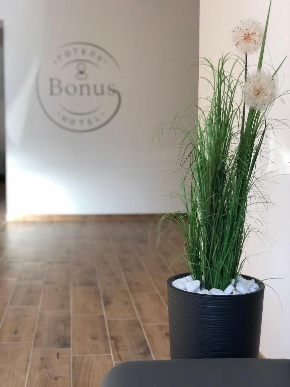 Certifikát, hodnocení, plakát nebo jiný dokument vystavený v ubytování Hotel Bonus