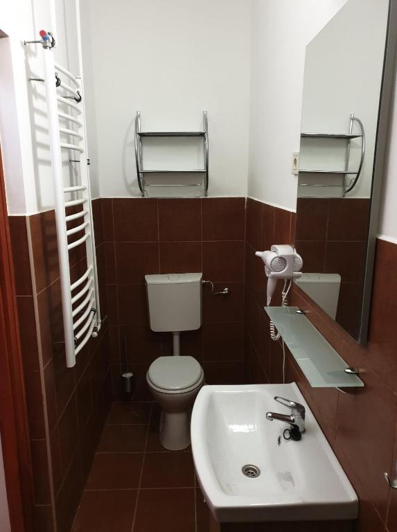 Koupelna v ubytování Guest House Orczy Park