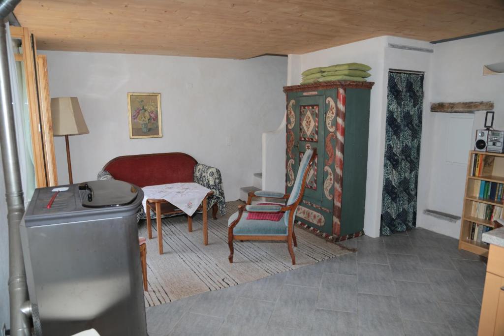 Posezení v ubytování Casa Flora