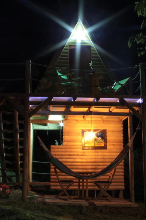 Edificio en el que se encuentra el camping