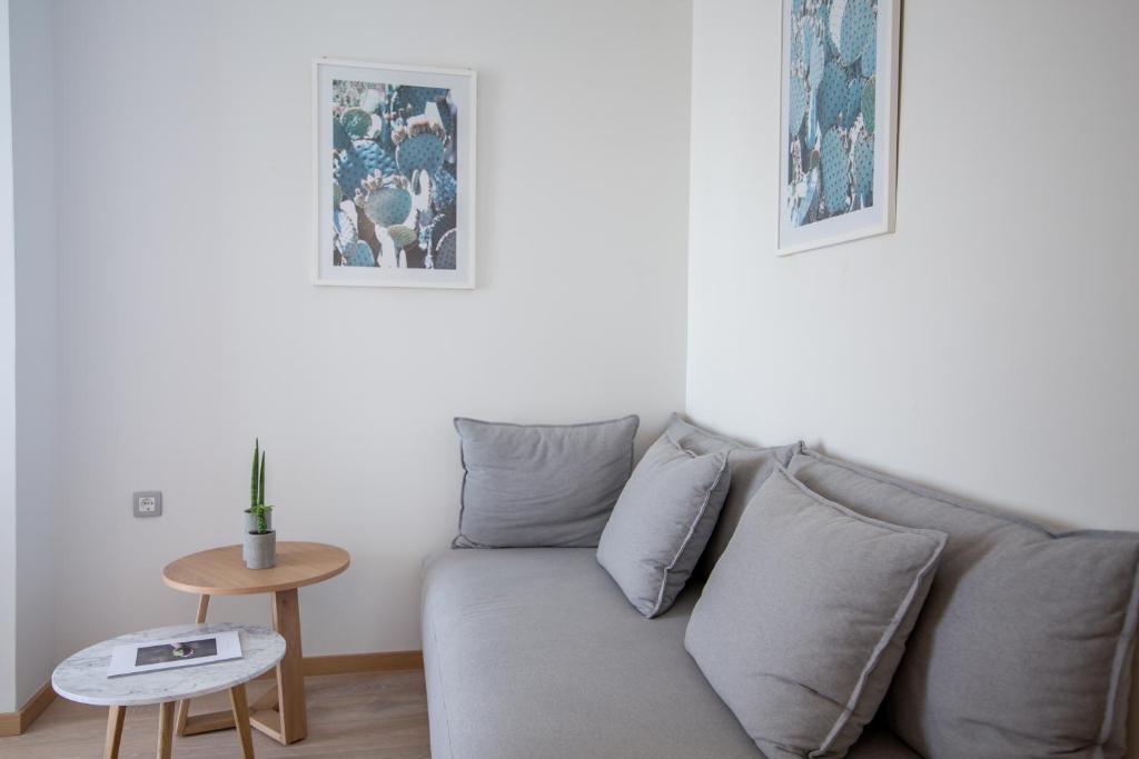 Posezení v ubytování Messinian Icon Hotel & Suites